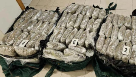 ZAPLENJENO SKORO 100 KG MARIHUANE: Sumnja se da je droga prebačena iz Albanije
