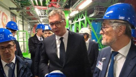 "NAJVEĆI EKSPERIMENT NAŠEG VREMENA" Vučić u CERN-u: Srpski timovi dali su veliki doprinos