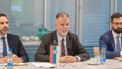 MINISTARSTVO I KANCELARIJA SAVETA EVROPE O UNAPREĐENJU OBLASTI JAVNOG INFORMISANJA Nastavljeni razgovori o temama od posebne važnosti  (FOTO)