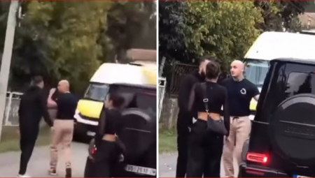 DESINGERICA U TUČI SA SA STARIJIM ČOVEKOM NASRED ULICE! Pojavio se jeziv snimak, njegova žena povređena: Hteo je da izginem!