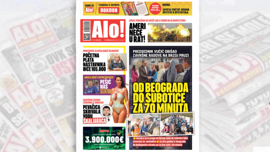 OD BEOGRADA DO SUBOTICE ZA 70 MINUTA! Predsednik Vučić obišao završne radove na brzoj pruzi