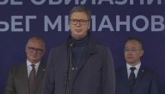 PREDSEDNIK NA OTVARANJU OBILAZNICE „Ovaj kraj izgleda kao da ste negde u Austriji, Švajcarskoj“
