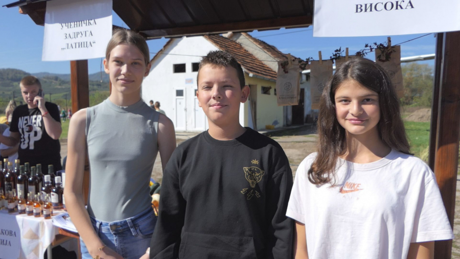 "BEREMO ŠIPURAK OD ŠKOLE DO KUĆE, POSLE PRAVIMO DŽEM" Ovo su osnovci iz Arilja i svi rade u školskoj zadruzi