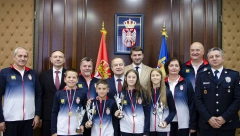 AMSS reprezentativci – vicešampioni Evrope u poznavanju saobraćaja na svečanom prijemu u MUP-u