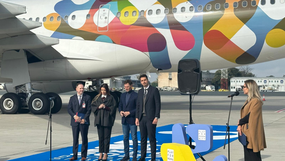 "OČEKUJEMO 3 MILIONA POSETILACA" Mali prisustvovao promociji novog aviona sa oznakom Ekspo 2027