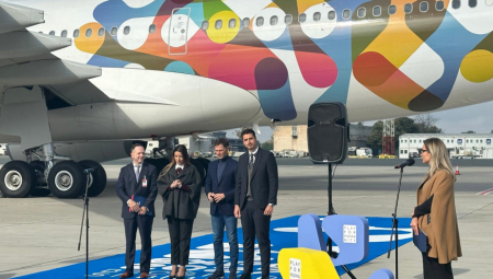 "OČEKUJEMO 3 MILIONA POSETILACA" Mali prisustvovao promociji novog aviona sa oznakom Ekspo 2027