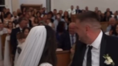 HIT SNIMAK SVADBE U HERCEGOVINI Za vreme venčanja, iza mladenaca se začulo „Nemoj, molim te!“, svi su bili u šoku!