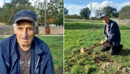 DUGOVEČNOST DUGUJE JEDNOJ NAVICI KOJE SE DRŽI OD 12. GODINE Deda Pero Trivić proslavio 97. rođendan, mladima otkrio kako da ga "sustignu"