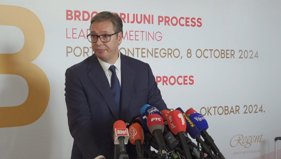 "NIKADA NEĆEMO RUŠITI CRNU GORU" Predsednik Vučić zagrmeo iz Tivta