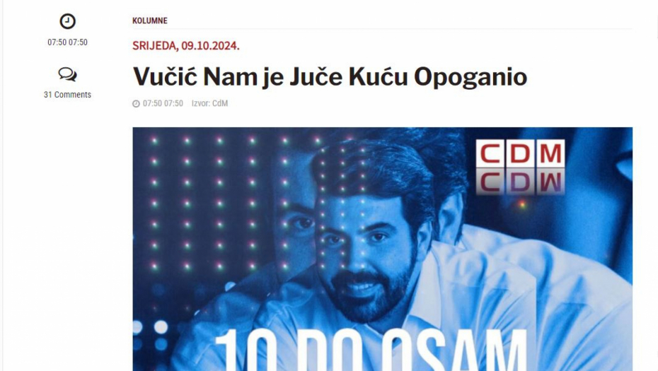 MILOGORCI U OČAJU Vučić razobličio sve njihove laži, ne znaju šta ih je snašlo!