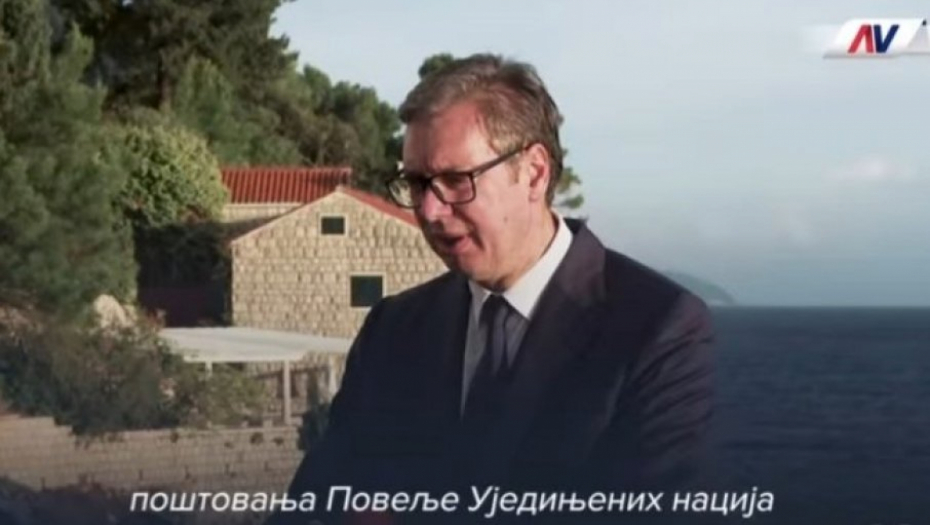 ''SRBIJA VODI SVOJU POLITIKU'' Vučić poručio iz Dubrovnika: To je politika nezavisne, suverene i slobodarske zemlje (VIDEO)
