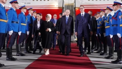 ERDOGAN DOŠAO KOD VUČIĆA Predsednik Turske u zvaničnoj poseti Beogradu (FOTO)