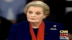 NIKAD NE ZABORAVITI UVREDU Uzvik zločinca Medlin Olbrajt pamti svaki Srbin