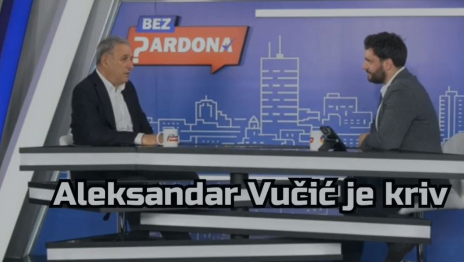 "NAROD JE KRIV JER GLASA ZA VUČIĆA" Besni Ponoš pokazao pravo lice (VIDEO)