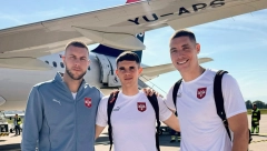 MOMCI, SREĆNO Reprezentacija Srbije otputovala je iz Niša za Kordobu na meč protiv Španije