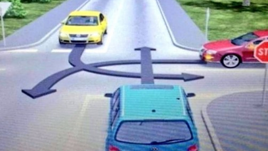 VOZAČI, DA VAS VIDIMO Ko ima prednost na ovoj raskrsnici, pogrešan odgovor može biti koban