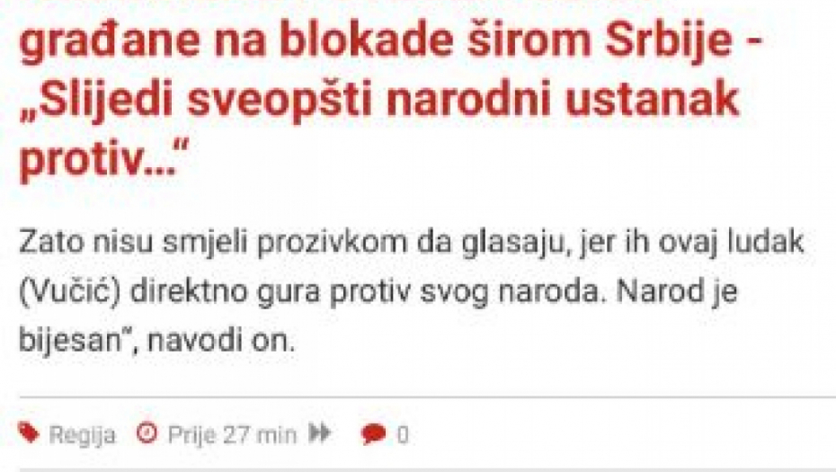 ISLAMISTI STALI UZ ĆUTU Dali punu podrška za rušenje Srbije!
