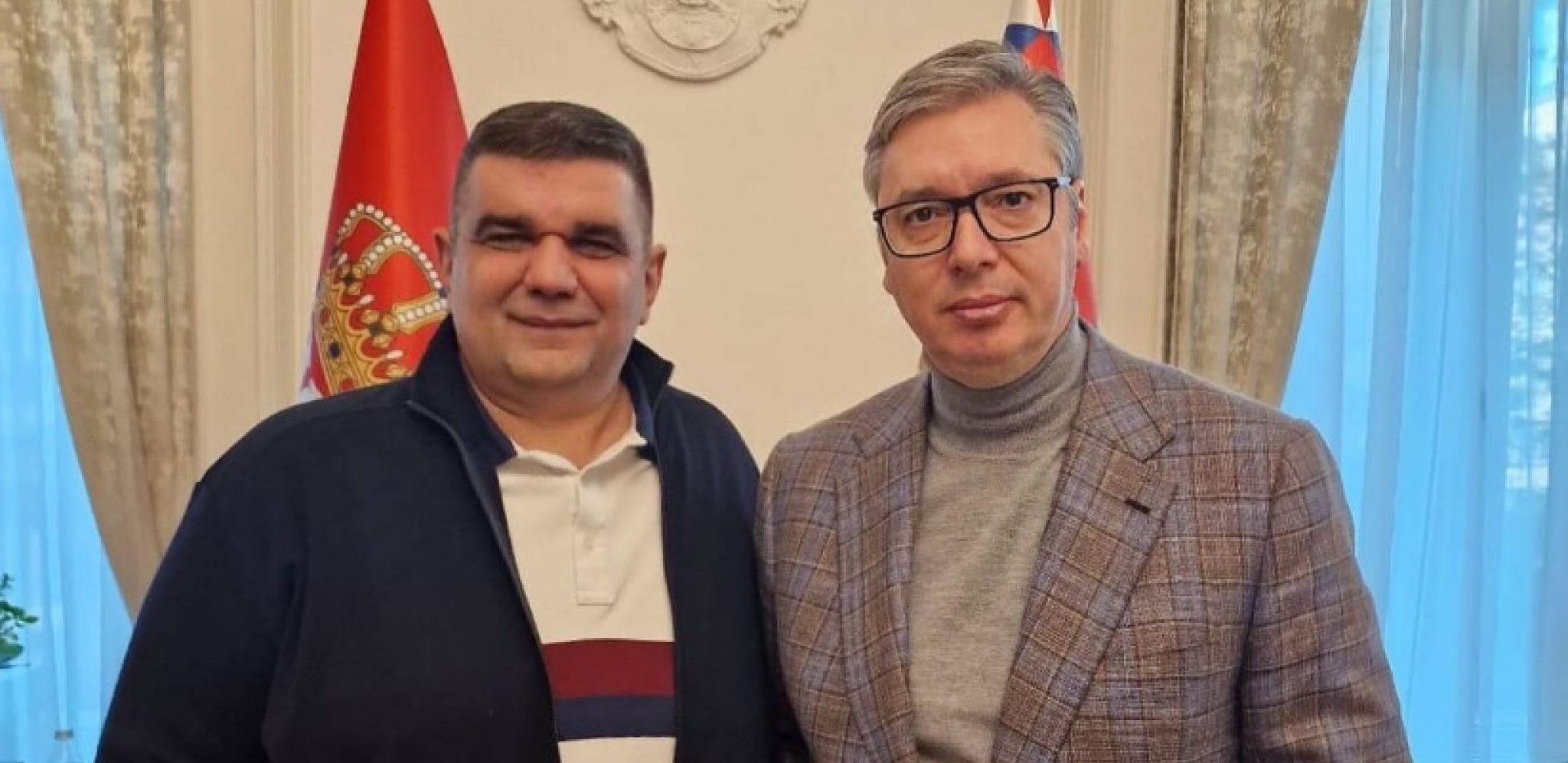 "MOJ DRUG I BRAT ACA JE JEDAN OD NAJBOLJIH DRŽAVNIKA NA SVETU!" Mirković sa Vučićem: Srbija je ponosna što ima takvog predsednika (FOTO)
