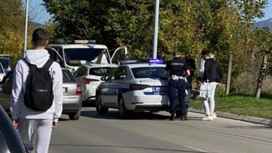 OBOREN PEŠAK U NIŠU Hitna pomoć ukazuje pomoć povređenom