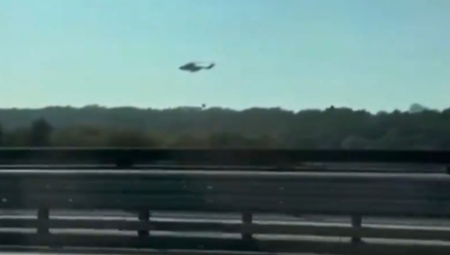 CRNI OGROMAN DIM KULJA U NEBO KOD MOSKVE Jeziva scena na vojnom aerodromu (FOTO/VIDEO)