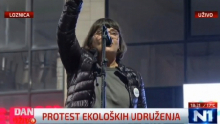 PORUKA SA PROTESTA PROTIV RUDNIKA LITIJUMA: Ne želimo pruge, ne želimo puteve, ne želimo internet! (VIDEO)