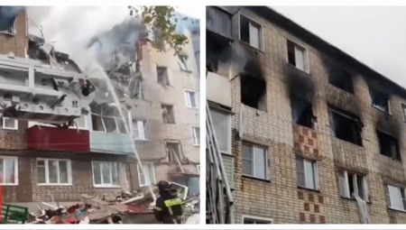 EKSPLOZIJA U STAMBENOJ ZGRADI, IMA MRTVIH Zastrašujući snimci sa mesta tragedije u Rusiji (FOTO/VIDEO)