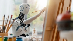 PRODAJE SE SLIKA KOJU JE NASLIKAO ROBOT „Bog veštačke inteligencije“ će koštati 150.000 funti