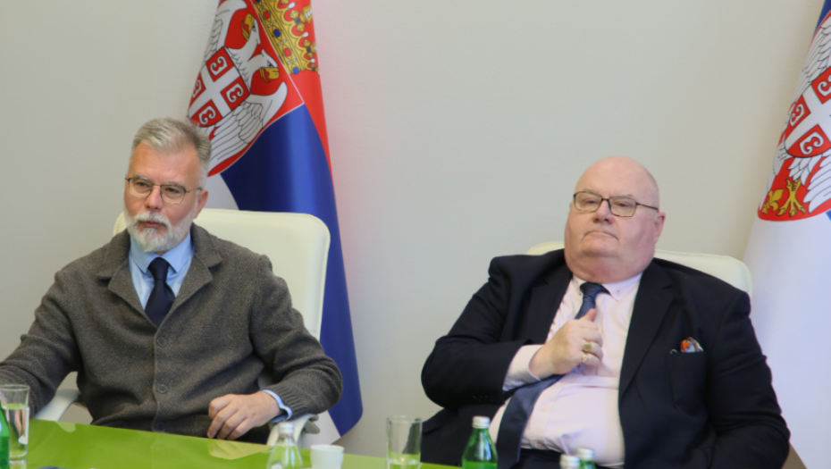 MINISTAR RISTIĆ SASTAO SE SA PREDSEDAVAJUĆIM MEĐUNARODNE ALIJANSE ZA SEĆANJE NA HOLOKAUST ERIKOM LORDOM PIKLSOM