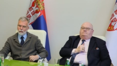 MINISTAR RISTIĆ SASTAO SE SA PREDSEDAVAJUĆIM MEĐUNARODNE ALIJANSE ZA SEĆANJE NA HOLOKAUST ERIKOM LORDOM PIKLSOM
