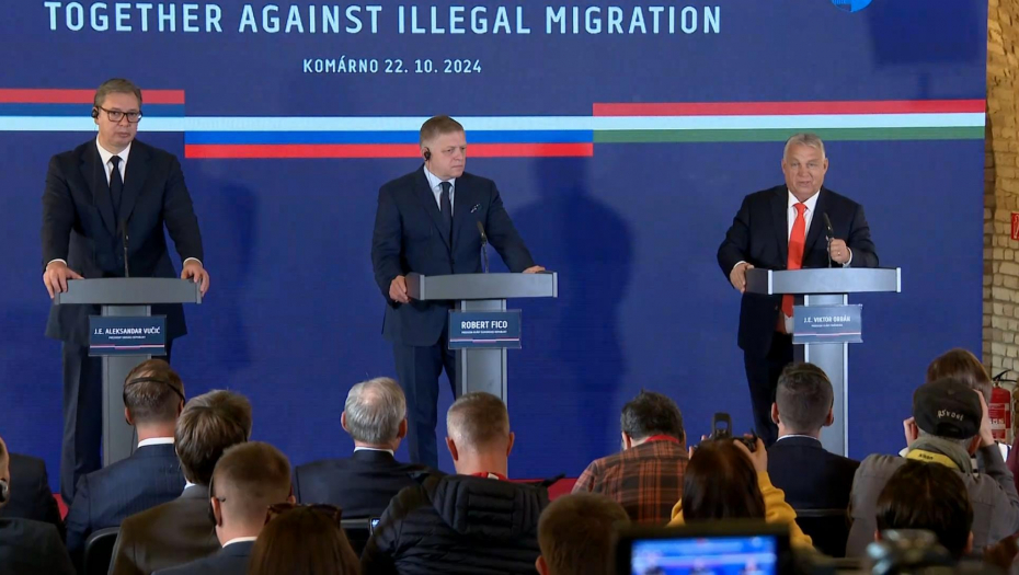 JAKA VUČIĆEVA PORUKA IZ KOMARNA: Mađarska i Slovačka su nam VELIKI I ISKRENI PRIJATELJI (VIDEO)