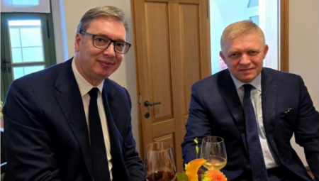 VUČIĆ I FICO UŽIVALI U POGAČICAMA SA ČVARCIMA: Predsednik se oglasio na Instagramu (FOTO)