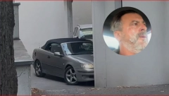 TRIFUNOVIĆ DIVLJA ISPRED ZGRADE! Prvi put napustio stan nakon skandala, evo ko je sa njim! (VIDEO)