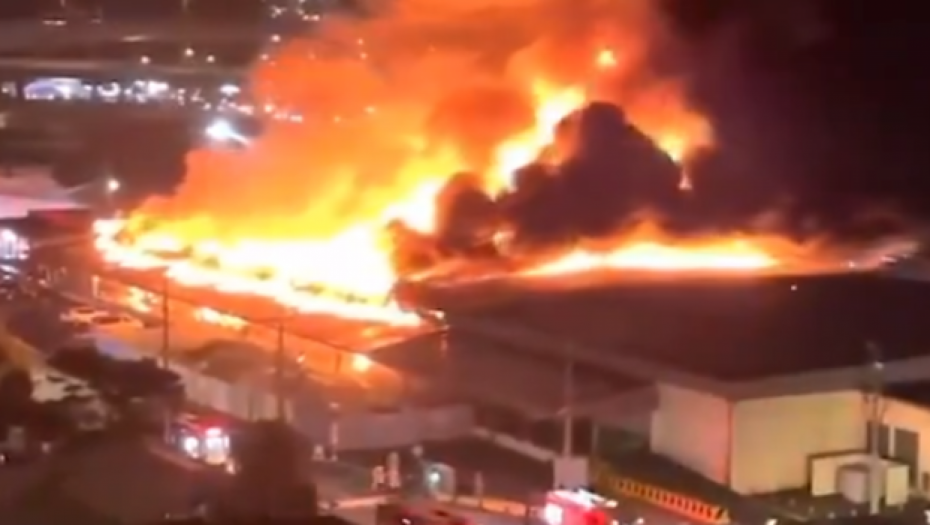 GORI AMERIČKA VOJNA BAZA! Stravični snimci sa lica mesta (FOTO/VIDEO)