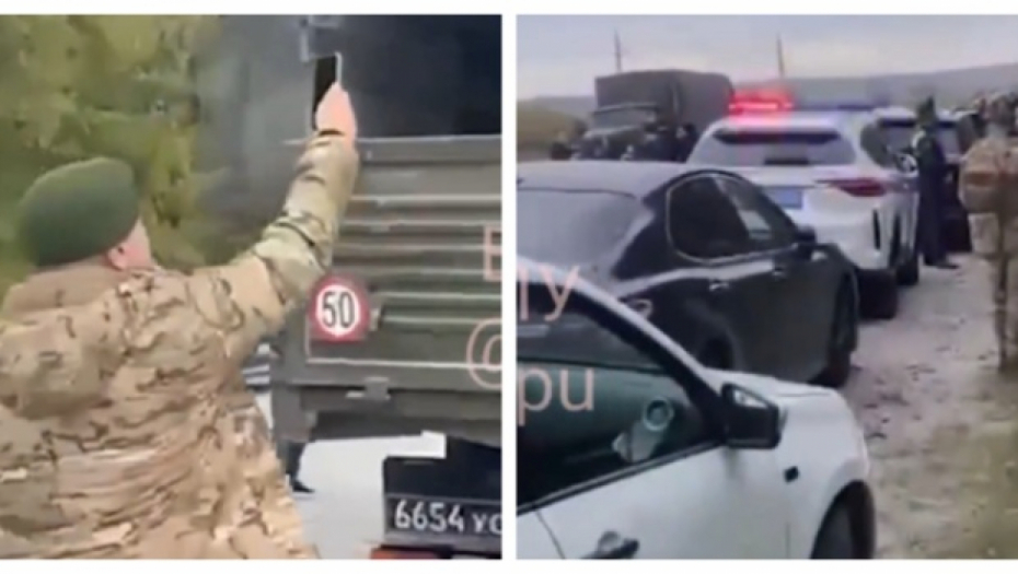 NAPADNUT RUSKI KONVOJ U ČEČENIJI Ima mrtvih, isplivali HOROR snimci - VIDI SE KRV I MRTAV GARDISTA (VIDEO)