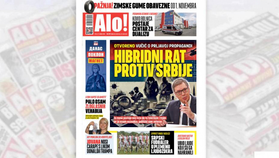 HIBRIDNI RAT PROTIV SRBIJE Vučić o prljavoj propagandi domaćih i stranih medija