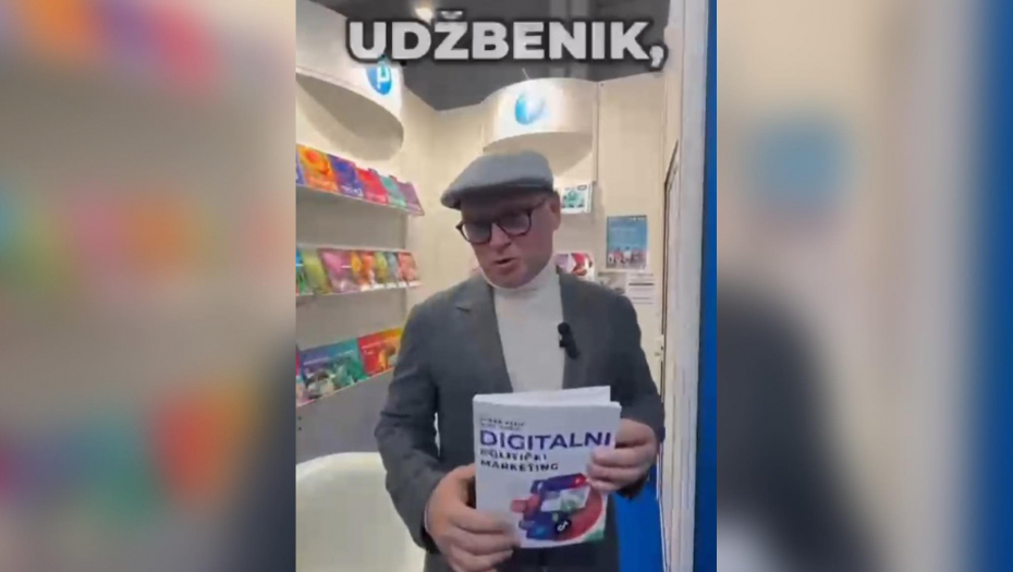 VESIĆ POKAZAO NAJNOVIJI TRIK IZ SVOJE KNJIGE "Sve što vam treba je telefon" (VIDEO)