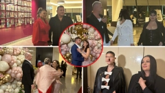 KREM ESTRADE NA PRVOM ROĐENDANU ĆERKICE NAŠE PEVAČICE! Folkerku i muža retko viđamo u javnosti, a njen dolazak je sve iznenadio! (FOTO)