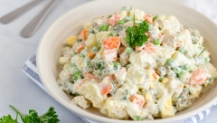 POSNA RUSKA SALATA Omiljeno predjelo koje ni malo ne zaostaje za originalom, ukusa koji priča priče
