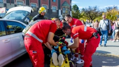 U SUBOTICI ODRŽAN ''KARAVAN BEZBEDNOSTI SAOBRAĆAJA'' (FOTO)