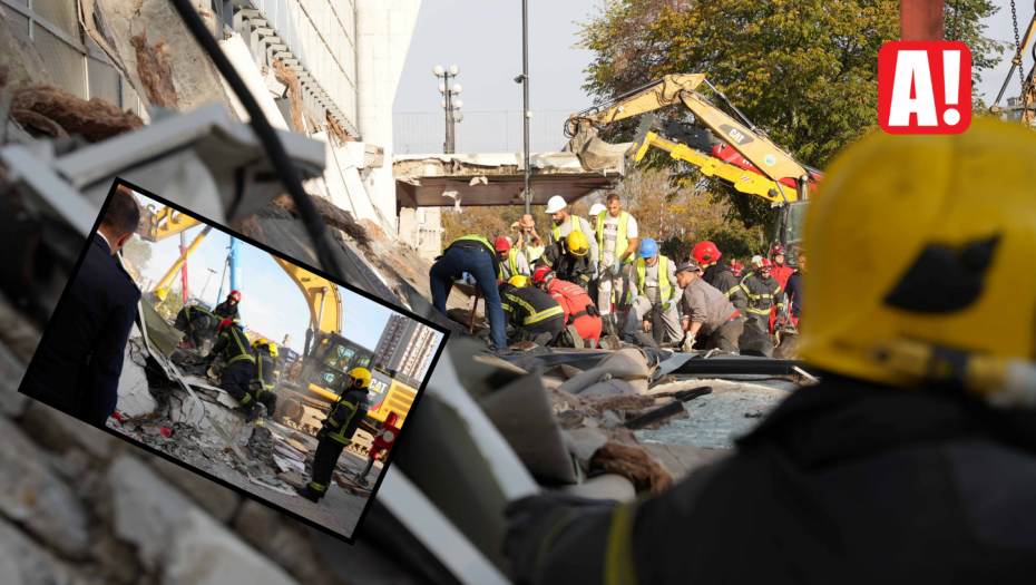 UŽAS SVE VEĆI: Izvučeno i 13. telo iz ruševina u Novom Sadu