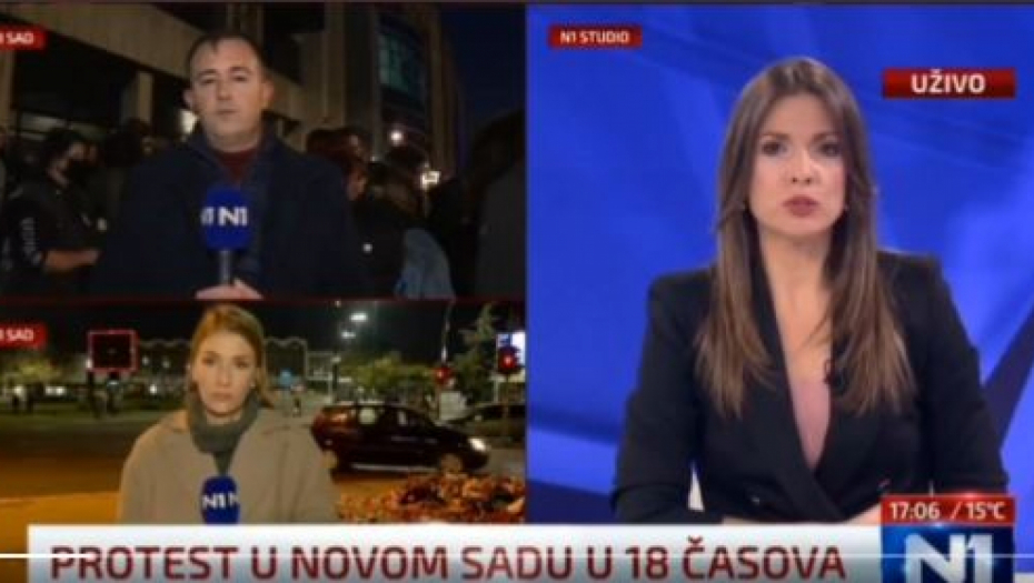 VODITELJKA N1 RAZOTKRILA: Ovo nije protest Novosađana, dovode ljude širom Srbije! (VIDEO)