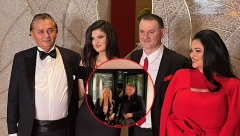 FOLKER PRVI PUT SA ŽENOM U JAVNOSTI! Afera sa Tanjom Savić ga umalo koštala braka, stigao na rođendan kod Janine ćerke (FOTO)
