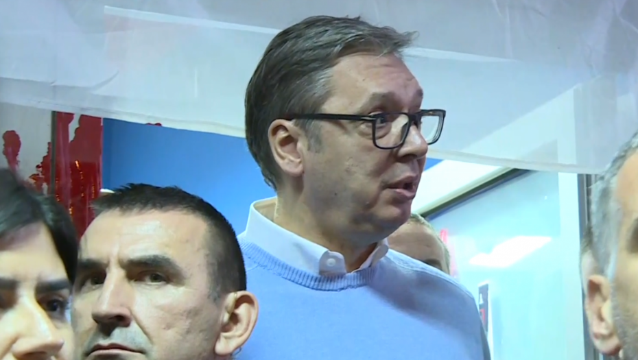 "NIKOME NEĆEMO DA DOZVOLIMO DA GAZI NAŠU SRPSKU TROBOJKU" Vučić: Svi oni koju su napadali policajce odgovaraće pred zakonom