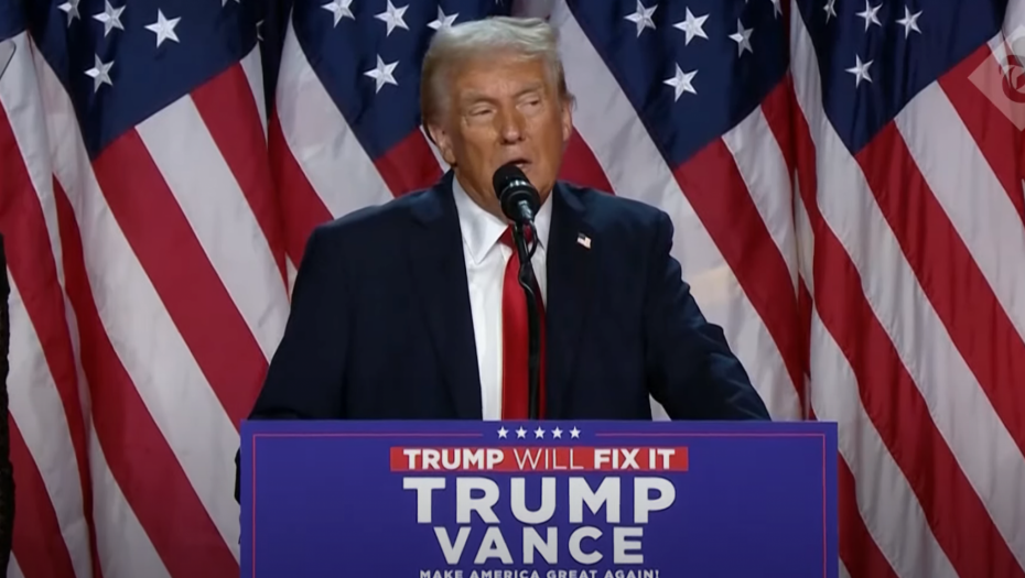 "NEĆU ZAPOČINJATI RATOVE, ZAVRŠIĆU IH!" Tramp se obradio nakon proglašene pobede: Ušli smo u istoriju (VIDEO)