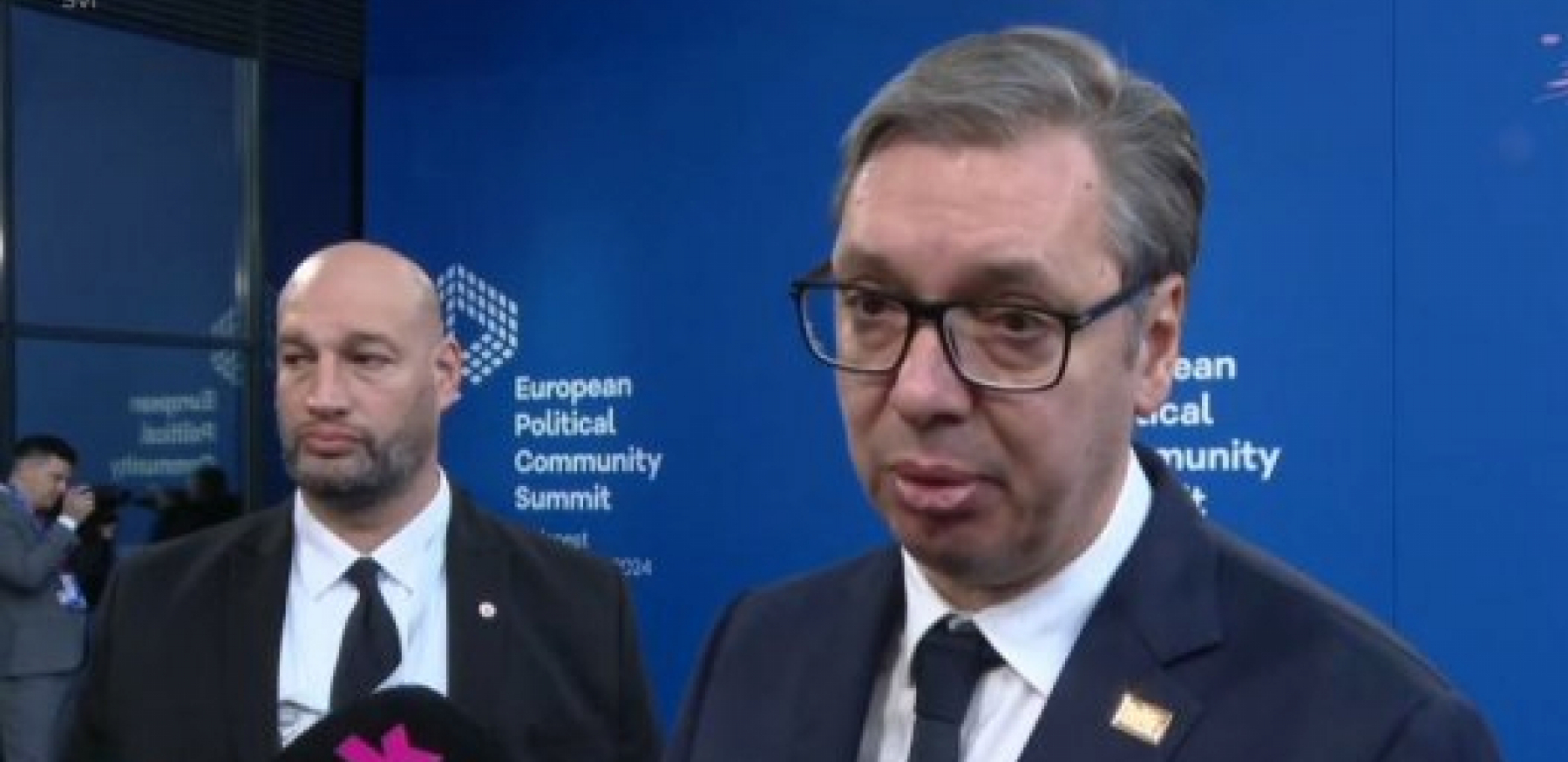 "IMAĆU ČAST DA GOVORIM O INTERESIMA SRBIJE" Vučić  stigao na Samit Evropske političke zajednice