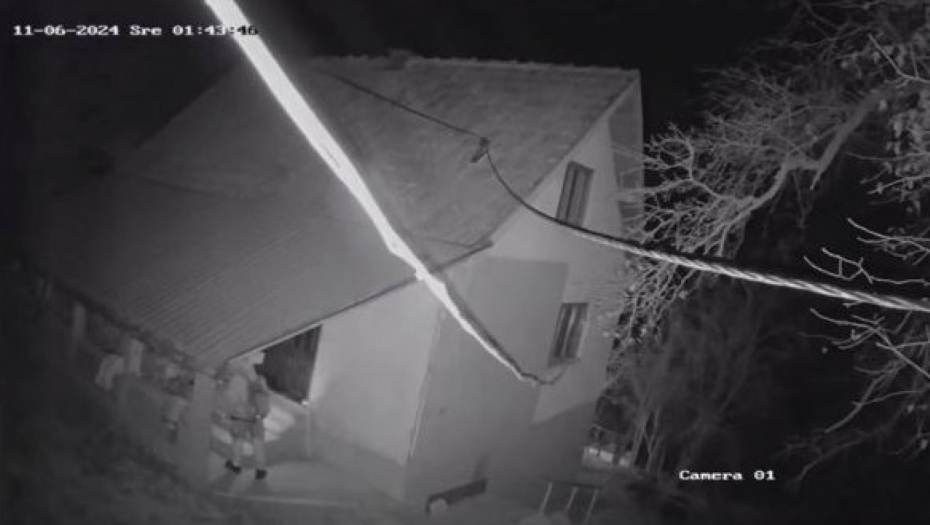 DRAMA U SELU TRUDOVO! Snimak sa sigurnosne kamere preplašio meštane: Je li ovo Balijagić ili neko drugi?