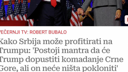 HRVATI ZAKUKALI:  Ni Bajden nije mogao da natera Vučića da uvede sankcije Rusiji, a neće ni Tramp