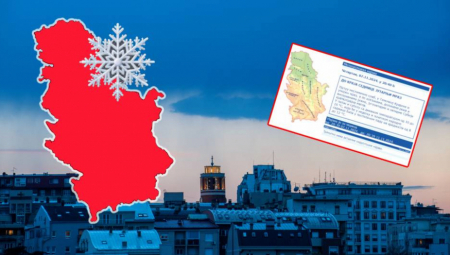 KIŠA I SNEG U OVIM DELOVIMA SRBIJE Zima kuca na vrata, a onda sledi vremenski obrt