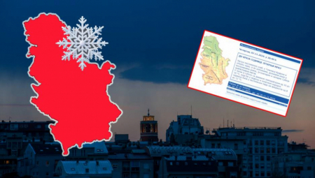 ŠIROM SRBIJE UPOZORENJE NA EKSTREMNU POJAVU Temperatura 10 ispod nule, RHMZ objavio alarm zbog hladnoće!
