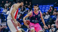 ZVEZDA NEKAKO PREŽIVELA Crveno-beli teškom mukom slomili upornu Megu i ostvarili petu uzastopnu pobedu